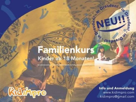 Familienkurs – Bewegung und Improvisation – Kinder ab 18 Monate