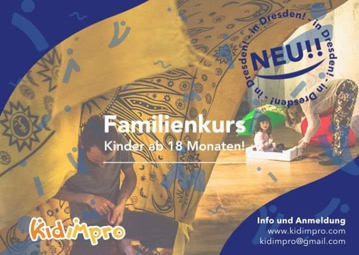 Familienkurs - Bewegung und Improvisation - Kinder ab 18 Monate