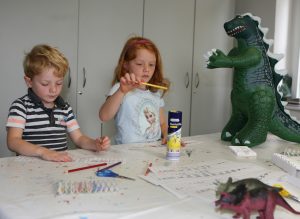 Workshop im Mineralien-Museum: Die Dinos sind los…