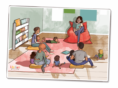 Librileo Lesestunde im Neuköllner Leuchtturm