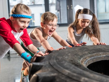 Outdoor Fitness Kids im Sportpark Ostra Dresden