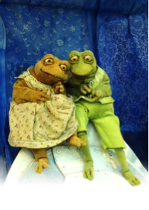 Open-Air Puppentheater Frieda und Frosch am 17.7. um 16.00 Uhr