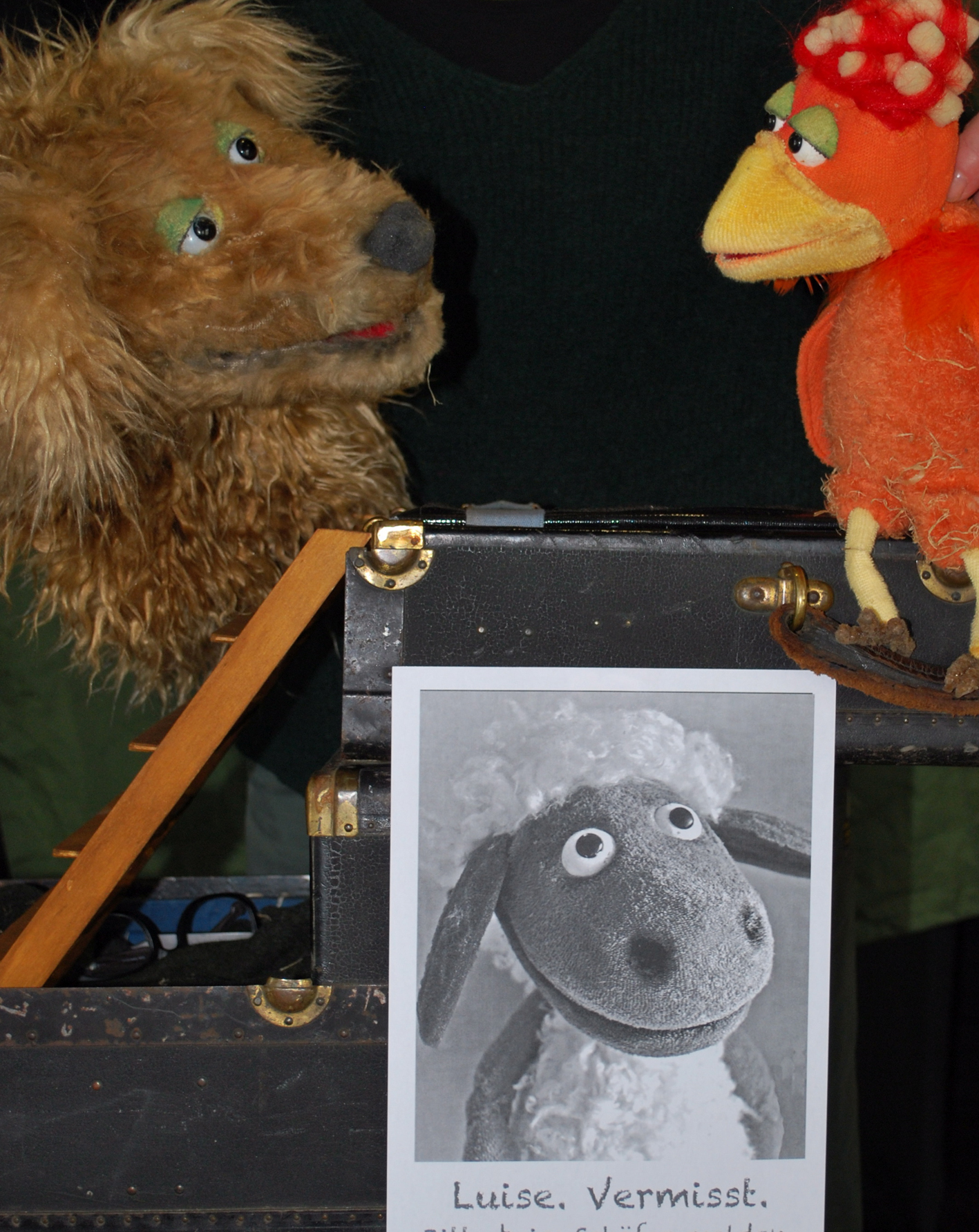 Open-Air-Figurentheater: Luise ist weg am 25.7. um 16.00 Uhr