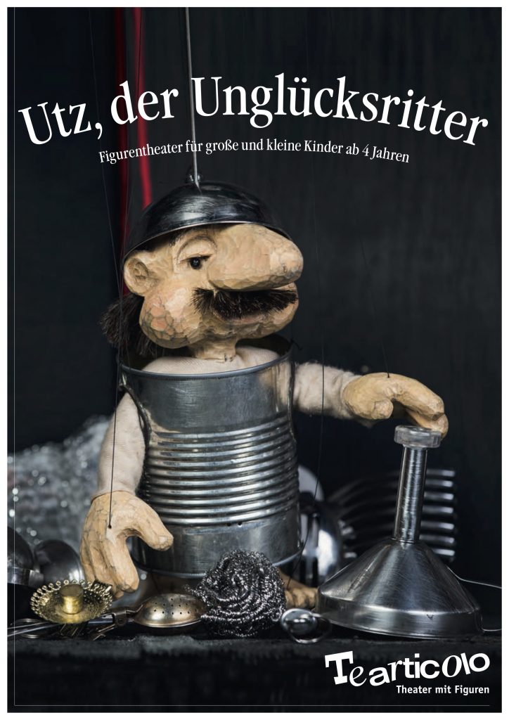 Open-Air-Figurentheater: Utz, der Unglücksritter am 24.7.um 16.00 Uhr