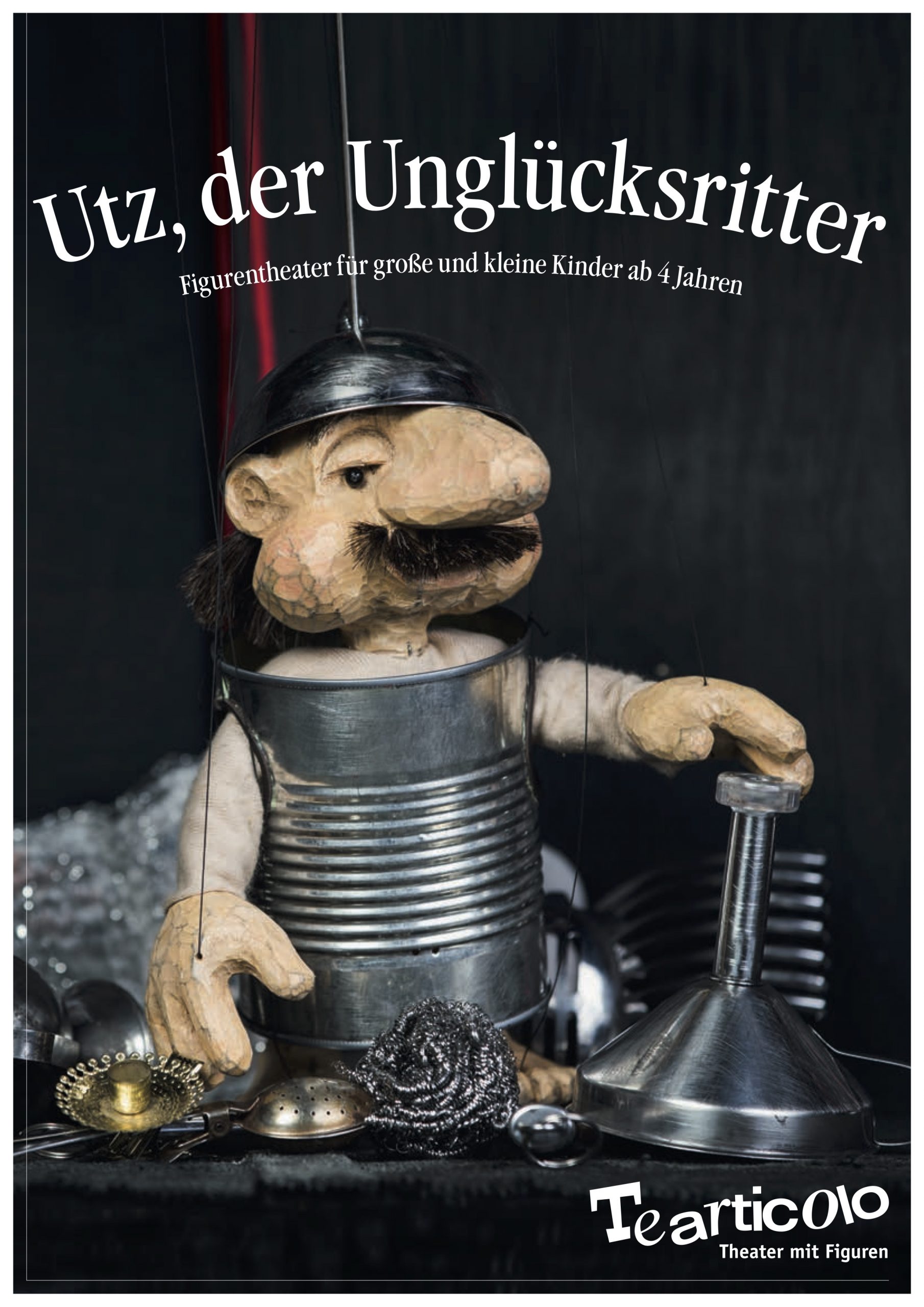 Open-Air-Figurentheater: Utz, der Unglücksritter am 24.7.um 16.00 Uhr