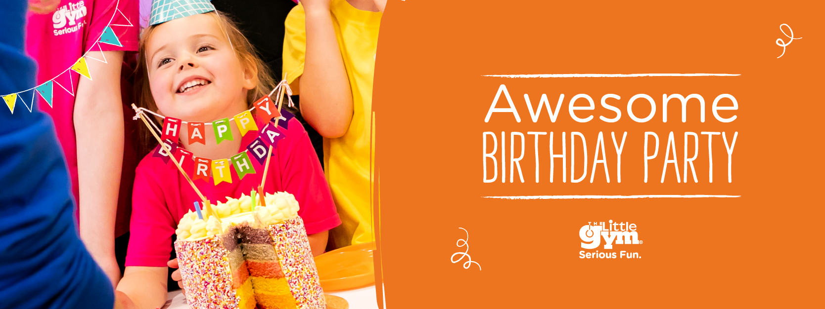 Sportlicher Kindergeburtstag bei The Little Gym!